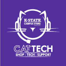 purple background with Cat Tech logo in the middle