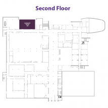 Bluemont Room on floor map