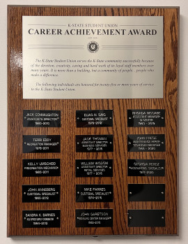Career Achievement Award
