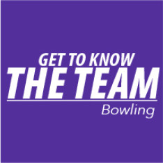 Purple Background with get to know the team in center