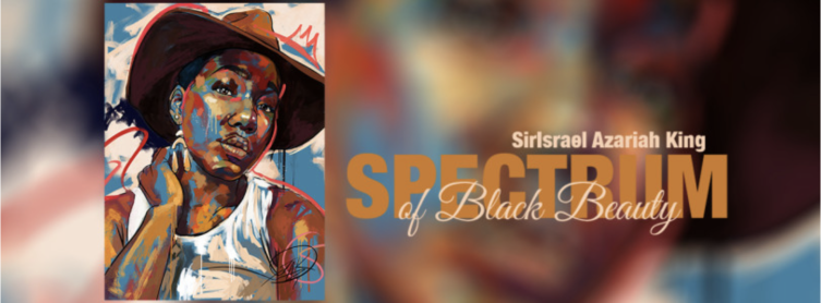 Spectrum of Black Beauty Art Exhibit poster