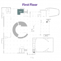 Chick-fil-A on floor map