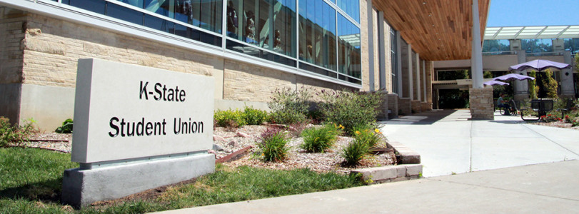 Union south entrance stone sign