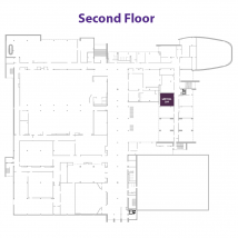 Room 209 on floor map