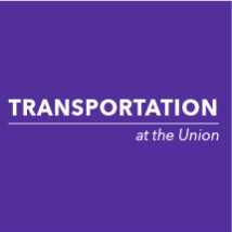 purple background with Transportation in the middle