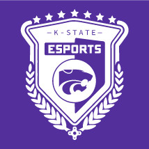 purple background with esports logo in the middle